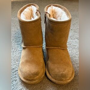 Kids Bearpaw Elle zipper boots, size 11